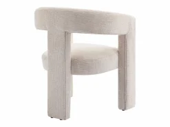 Vente-unique Sillón de tela estilo diseño FAVINA