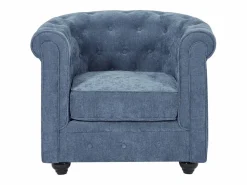 Discount Sillón de tela color forma mítica CHESTERFIELD Sillón