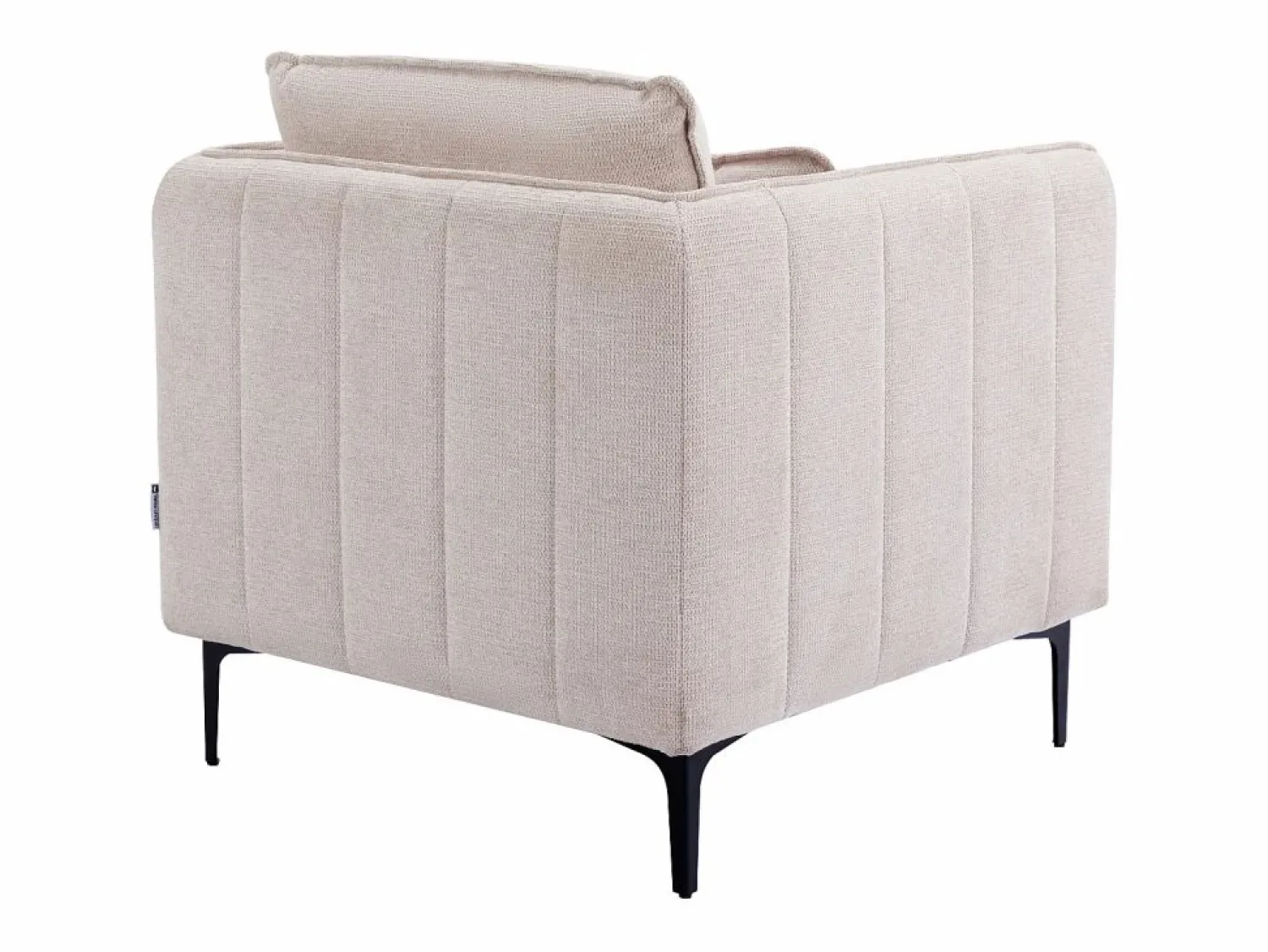 Clearance Sillón de tela color estilo contemporáneo TORMELDA Sillón