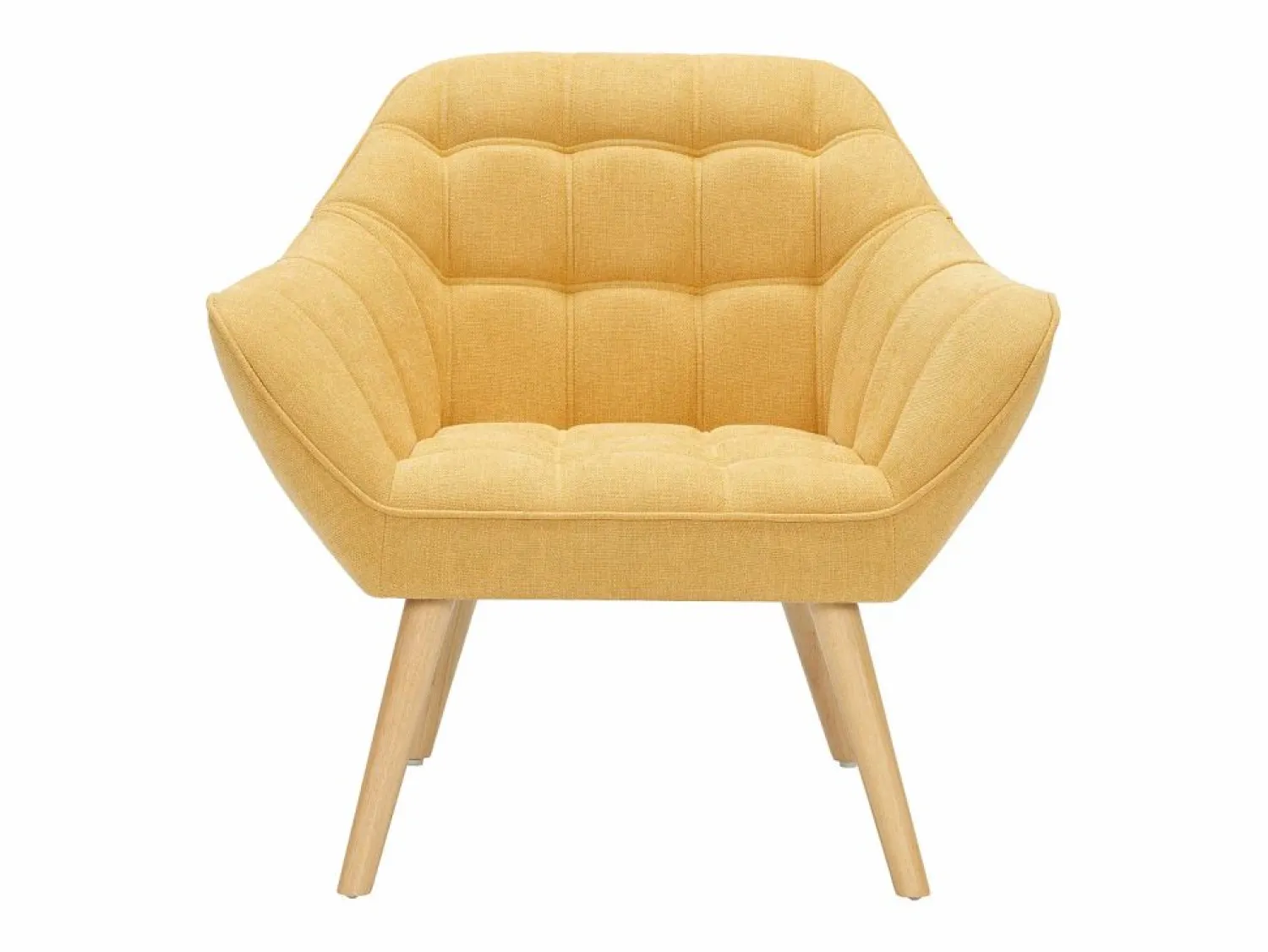 Vente-unique Sillón de tela color estilo escandinavo CASERTA