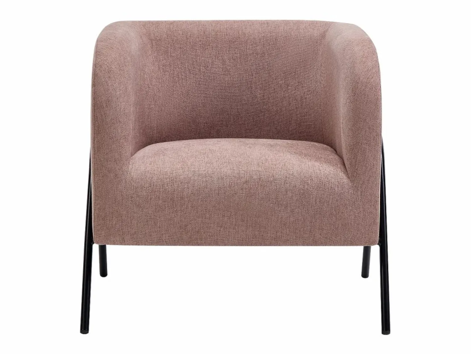 Outlet Sillón de tela color con patas de acero BLINODA Sillón