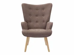 Discount Vente-unique Sillón de tela color , estilo escandinavo. VATELY Topo