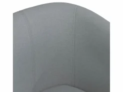 Best Sillón de tela claro Sillón Estilo Cabriolet