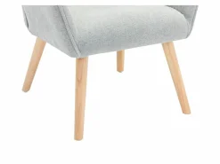 Hot Vente-unique Sillón de tela . Estilo escandinavo. OSIMO Gris