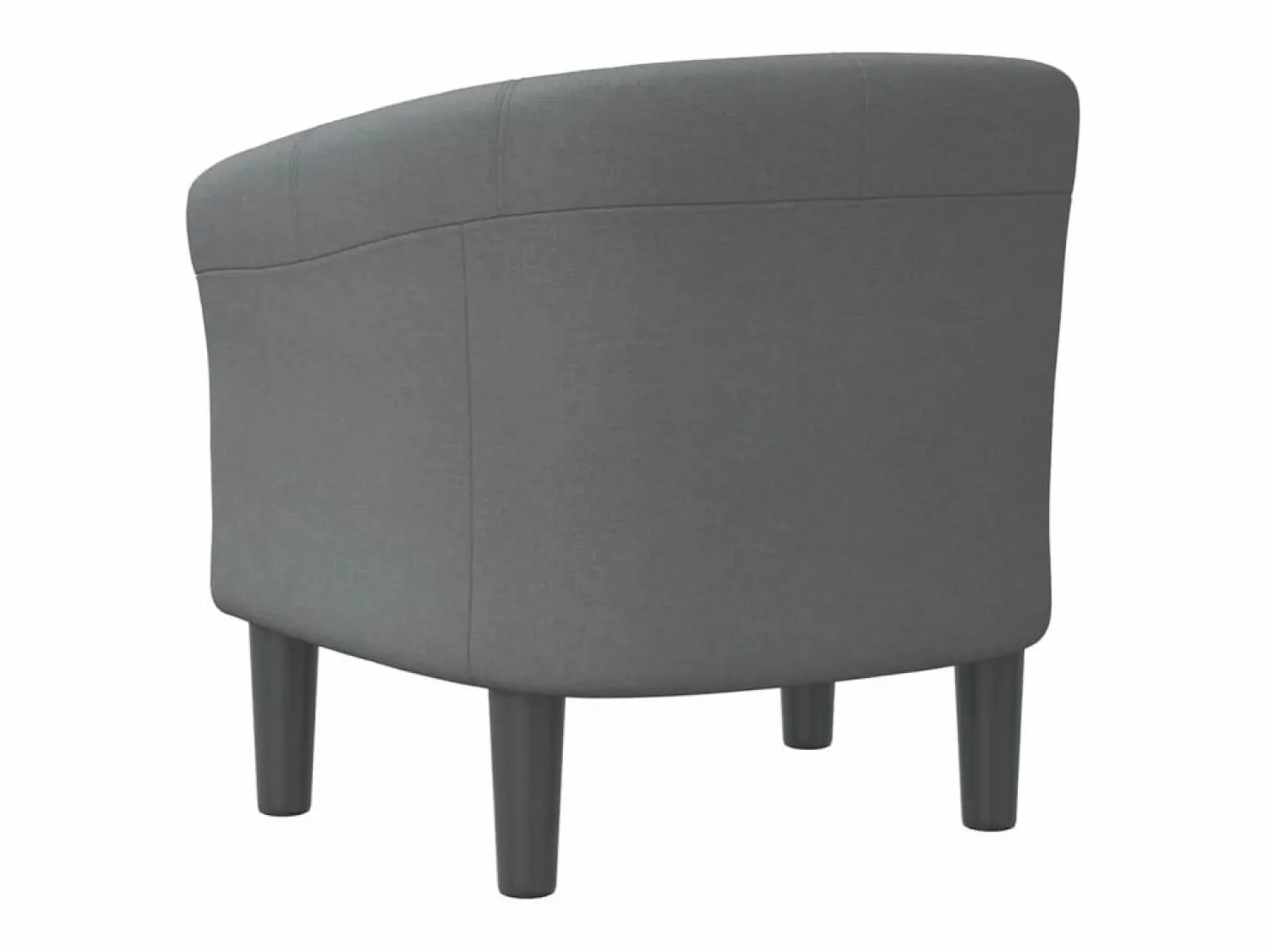 Hot Sillón de tela oscuro Sillón Estilo Cabriolet