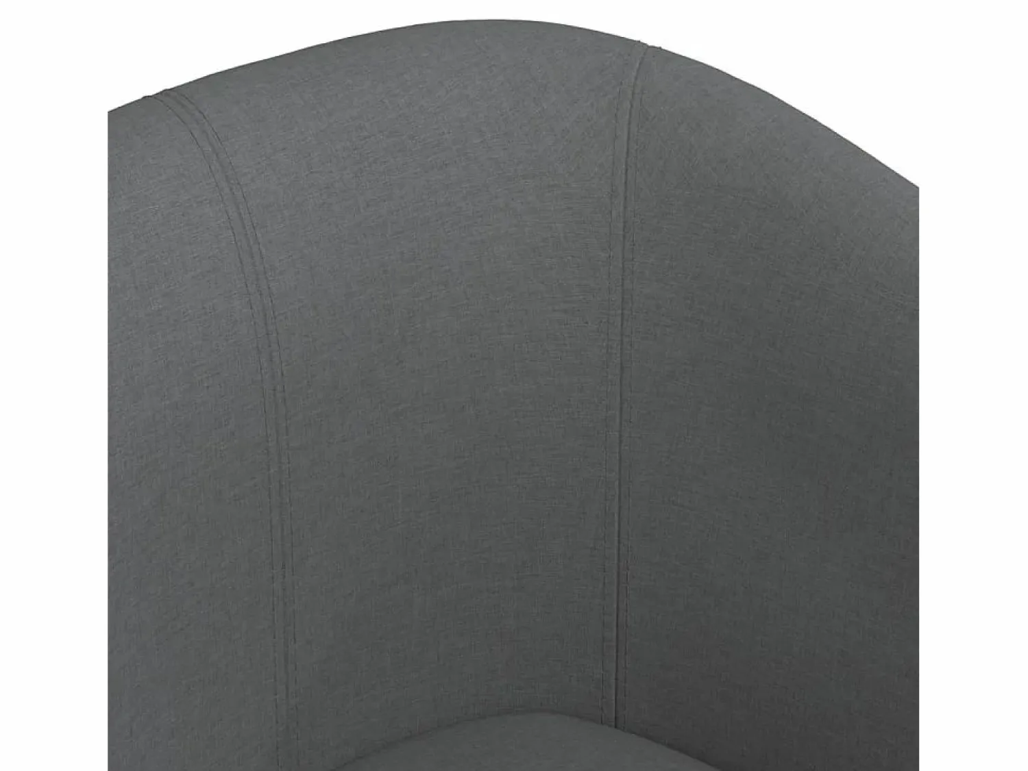 Hot Sillón de tela oscuro Sillón Estilo Cabriolet