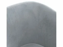 Hot Sillón de terciopelo oscuro Sillón Estilo Cabriolet