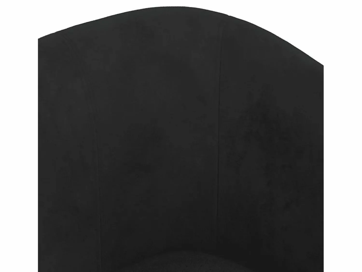 Online Clicnbuy Sillón de terciopelo Negro
