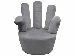 Online Sillón en forma de mano de terciopelo Sillón En Forma De Mano