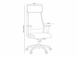 Online Sillón giratorio Airflow reclinable con cojín y altura regulable Silla De Escritorio
