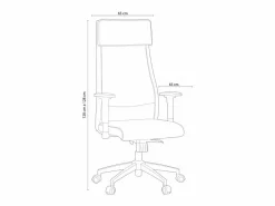 Online Sillón giratorio Airflow reclinable con cojín y altura regulable Silla De Escritorio