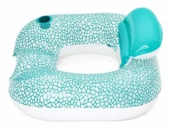 Bestway Sillón Hinchable Portavasos y Respaldo Abatible 102x94 cm Azul