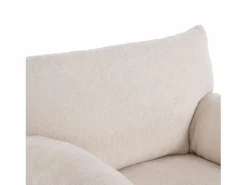 Hot ModernLuxe Sillón individual de chenilla - Beige