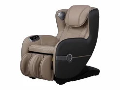 Hot Sillón masaje KASOU piel sintética Bluetooth y LEDs - Sistema gravedad cero - Beige Sillón De Masaje
