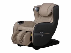 Hot Sillón masaje KASOU piel sintética Bluetooth y LEDs - Sistema gravedad cero - Beige Sillón De Masaje