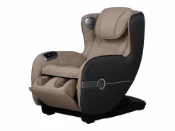 Hot Sillón masaje KASOU piel sintética Bluetooth y LEDs - Sistema gravedad cero - Beige Sillón De Masaje