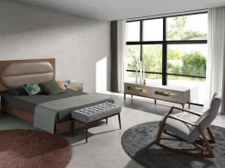 New Sillón mecedora tela 5106 Sillón Balancín
