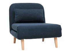 New Sillón nórdico convertible tejido oscuro AMIKO Sillón Cama