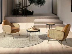 Angel Cerda Sillón piel marrón 5162 Marru00f3n