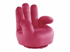 Vente-unique Sillón pivotante con forma de mano CATCHY