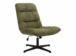 Clearance Sillón pivotante de tela jaspeado color SELENDO Sillón