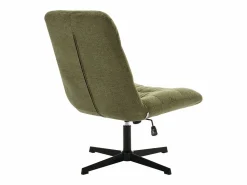 Clearance Sillón pivotante de tela jaspeado color SELENDO Sillón