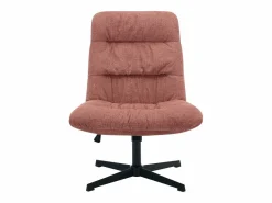 Clearance Sillón pivotante de tela jaspeado color SELENDO Sillón