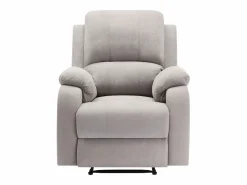 Vente-unique Sillón reclinable de microfibra color BRODY