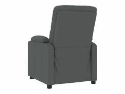 Sale Sillón reclinable de tela oscuro Sillón Relax
