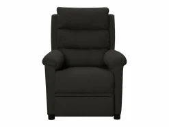 Sale vidaxl Sillón reclinable de tela Negro