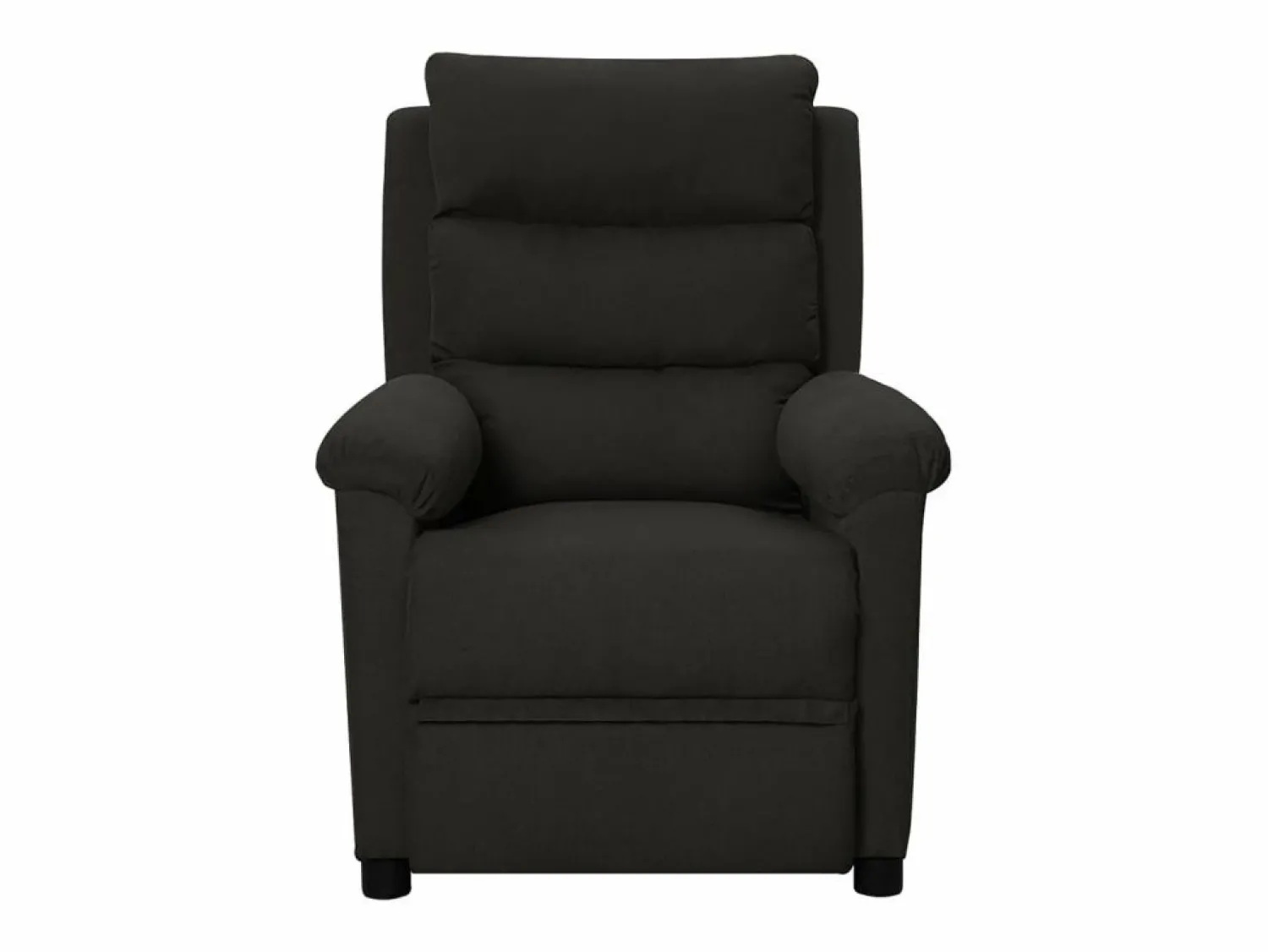 Sale vidaxl Sillón reclinable de tela Negro