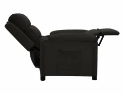 Sale vidaxl Sillón reclinable de tela Negro