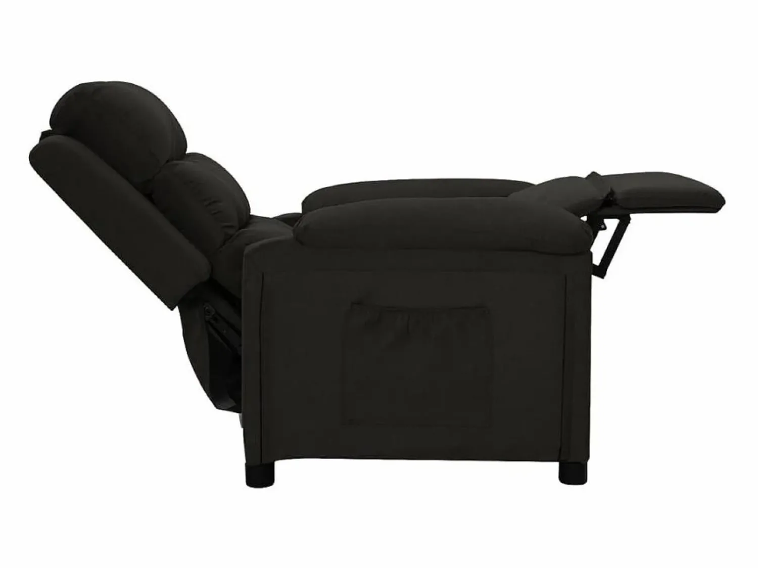 Sale vidaxl Sillón reclinable de tela Negro