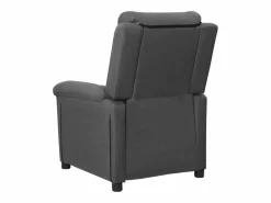 Hot vidaxl Sillón reclinable de tela oscuro Gris