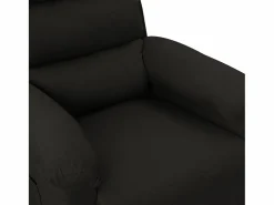 vidaxl Sillón reclinable eléctrico de tela