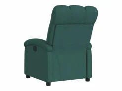 New Sillón reclinable eléctrico tela oscuro Sillón Relax