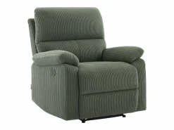 Discount Sillón reclinable eléctrico de terciopelo LUNANO Sillón Relax