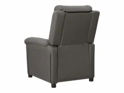 Hot Sillón reclinable eléctrico de tela oscuro Sillón Relax