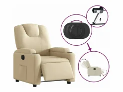 New Sillón reclinable eléctrico de tela Sillón Relax