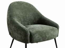 Best Vente-unique Sillón recto en tela texturizada color RIBEDI Verde