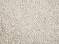 Vente-unique Sillón redondeado de tela jaspeada color LANITO Beige