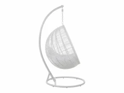 Best Les Tendances Sillón redondo Ambie de metal Blanco