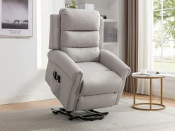 Best Sillón relax con elevador eléctrico de tela LOVARI Sillón De Masaje