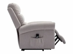 Best Sillón relax con elevador eléctrico de tela LOVARI Sillón De Masaje