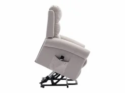 Best Sillón relax con elevador eléctrico de tela LOVARI Sillón De Masaje