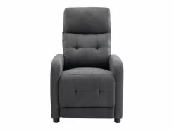Vente-unique Sillón relax de tela acolchada color JARAMILO