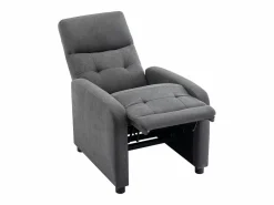 Vente-unique Sillón relax de tela acolchada color JARAMILO