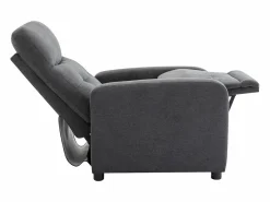 Vente-unique Sillón relax de tela acolchada color JARAMILO