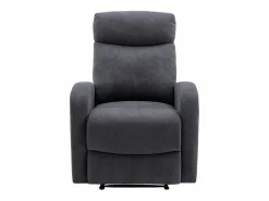 Vente-unique Sillón relax de tela estilo contemporáneo EVELYN