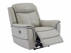 New Sillón relax eléctrico de cuero ADELIO Sillón De Piel|Sillón Relax